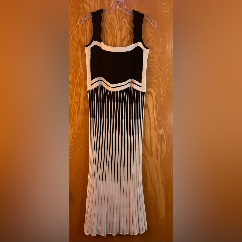 PH5 Parlor Color Blocked Wavy Tank Dress - Picture 2 of 8